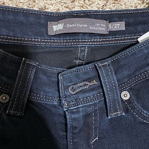 Vintage Levi’s Demi Curve Low Rise Bootcut Skinny Jeans